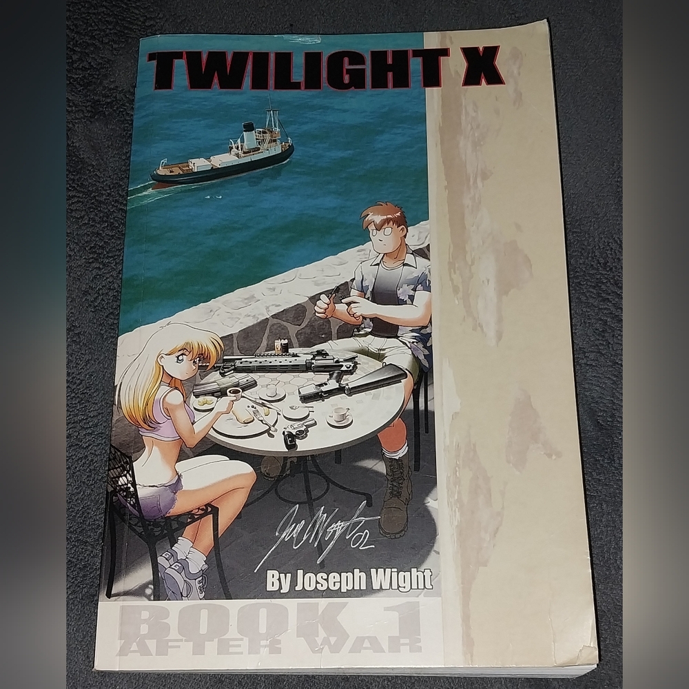 2002 Twilight X Book 1 After War AUTHOR SIGNED First Printing Softcover Comic